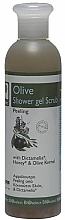 Düfte, Parfümerie und Kosmetik Duschgel-Peeling mit Dictamella, Olivenkernpartikeln und Honig - BIOselect Olive Shower Gel Scrub