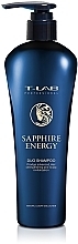 Düfte, Parfümerie und Kosmetik Stärkendes Shampoo - T-LAB Professional Sapphire Energy Duo Shampoo