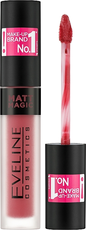 Flüssiger matter Lippenstift - Eveline Cosmetics Matt Magic Lip Cream — Bild N1