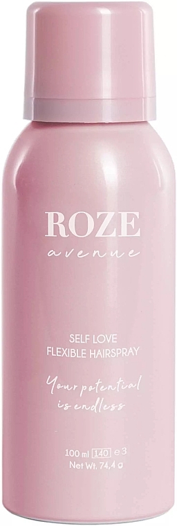 Haarpflegeset - Roze Avenue Me & Mini Flexible Hairspray (Haarspray 250ml + Haarspray 100ml) — Bild N3