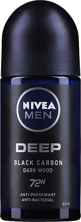 Deo Roll-on Antitranspirant - NIVEA MEN Deep Deodorant — Bild N1