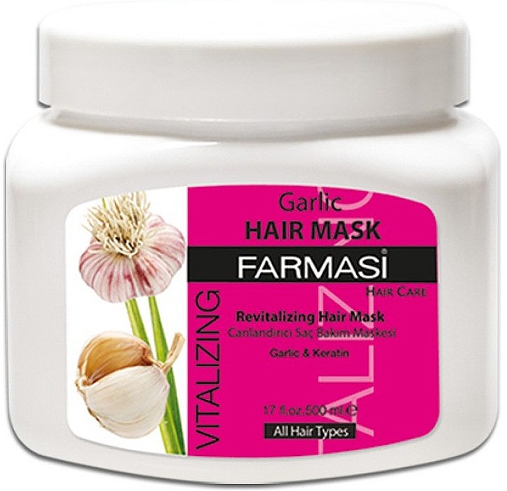 Haarcreme-Maske mit Knoblauchextrakt - Farmasi Vitalizing Hair Care Cream — Bild N4