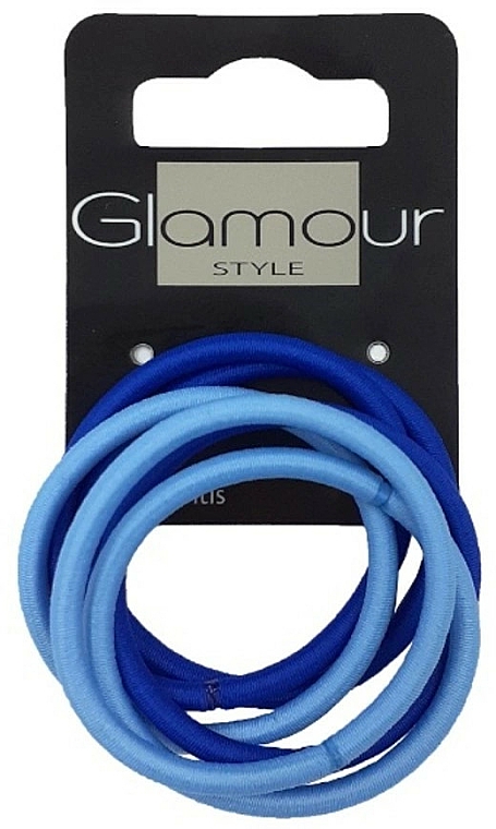 Haargummis blau - Glamour — Bild N1