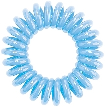 Düfte, Parfümerie und Kosmetik Spiral-Haargummi hellblau - HH Simonsen Hair Cuddles Light Blue