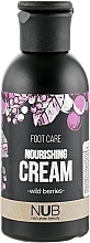 Düfte, Parfümerie und Kosmetik Pflegende Fußcreme - NUB Foot Care Nourishing Cream Wild Berries