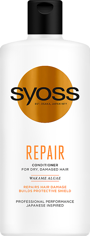 Regenerierende Haarspülung für trockenes und strapaziertes Haar - Syoss Repair Conditioner — Bild N1