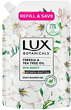 Düfte, Parfümerie und Kosmetik Duschgel Freesia & Tea Tree Oil (Doypack) - Lux Botanicals Freesia & Tea Tree Oil Daily Shower Gel