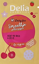 Peeling-Duschgel mit Birne - Delia Dairy Fun Smoothie Peeling Wash (Probe)  — Bild N1