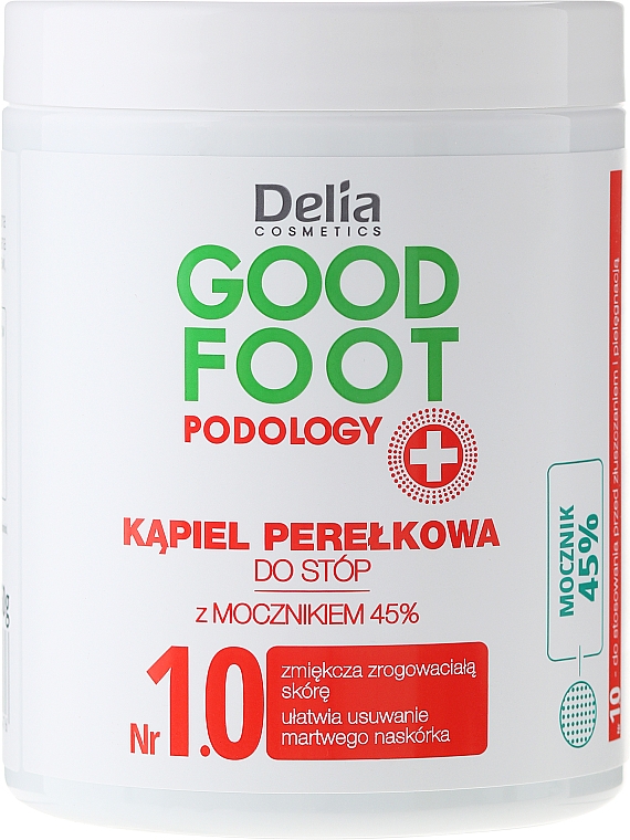 Perlensalzbad für Füße - Delia Cosmetics Good Foot Podology Nr 1.0