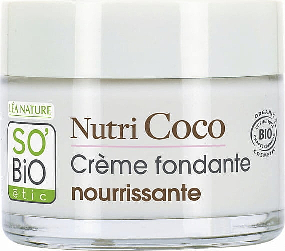 Creme für trockene Haut - So'Bio Etic Nutri Coco Nourishing Moisture Cream — Bild N1