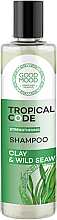 Düfte, Parfümerie und Kosmetik Haarshampoo mit Algen- und Tonextrakten - Good Mood Tropical Code Strengthening Shampoo Clay & Wild Seaw