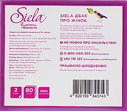 Kosmetische Papiertücher 80 St. - Siela Cosmetic — Bild N2