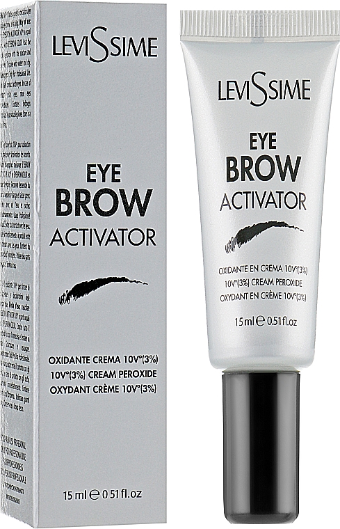 Oxidierende Creme für Augenbrauen 3% - LeviSsime Eye Brow Activator — Bild N1