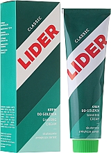 Düfte, Parfümerie und Kosmetik Rasiercreme - Lider Classic Shaving Cream Individual Box
