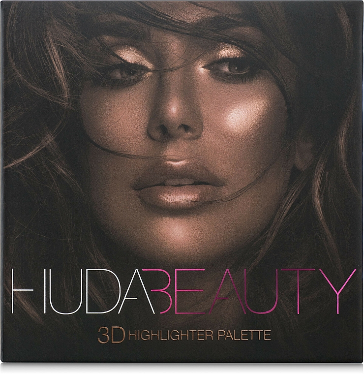 Highlighter Palette - Huda Beauty 3D Highlighter Palette — Bild N2