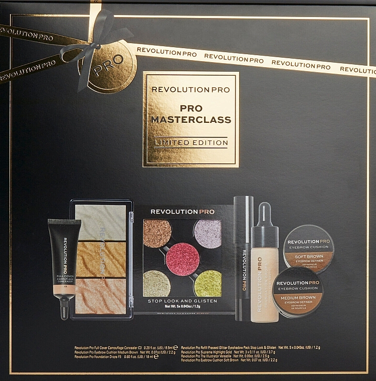 Make-up Set 7 St. - Revolution Pro Pro Masterclass Limited Edition — Bild N2