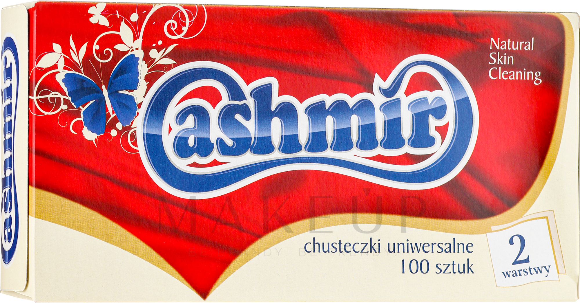 Kosmetiktücher 100 Stück - Cashmir — Foto 100 St.