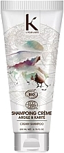 Cremiges Haarshampoo mit Bio-Ton und Sheabutter - K Pour Karite Cream Shampoo Clay & Shea Butter  — Bild N2