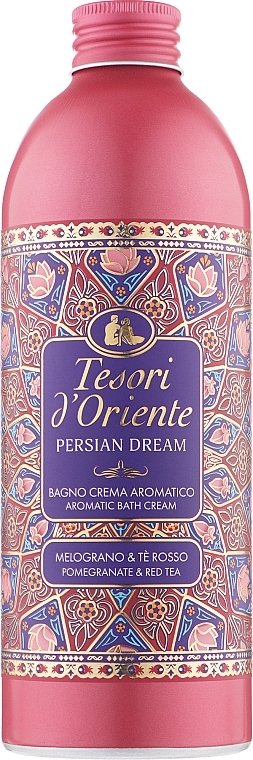 Badecreme mit Granatapfel und rotem Tee - Tesori d`Oriente Persian Dream Bath Cream — Bild N1
