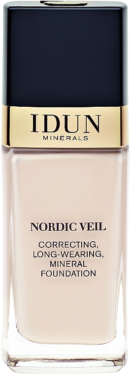 Langanhaltende Foundation - Idun Minerals Nordic Veil Liquid Mineral Foundation — Bild N1