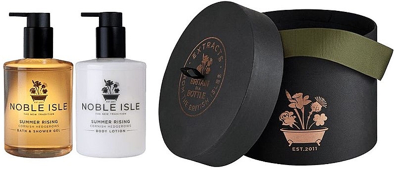 Noble Isle Summer Rising - Körperpflegeset (Duschgel 250ml + Körperlotion 250ml)  — Bild N1