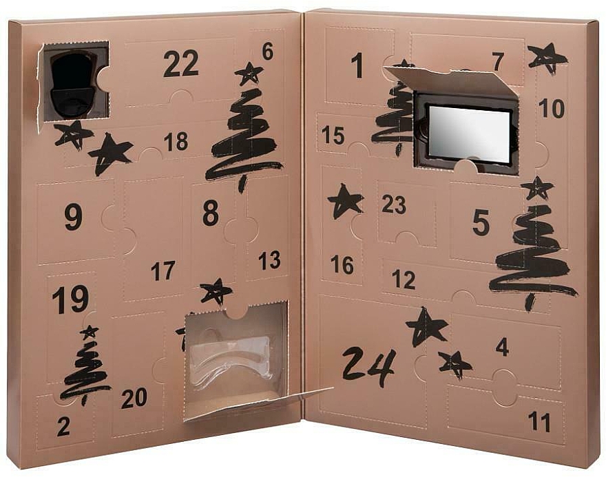 Adventskalender-Set 24 St. - Technic Cosmetics Advent Calendar Make Up Beauty Gift Christmas — Bild N3
