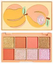 Düfte, Parfümerie und Kosmetik Lidschattenpalette - I Heart Revolution Mini Tasty Peach Eyeshadow Palette