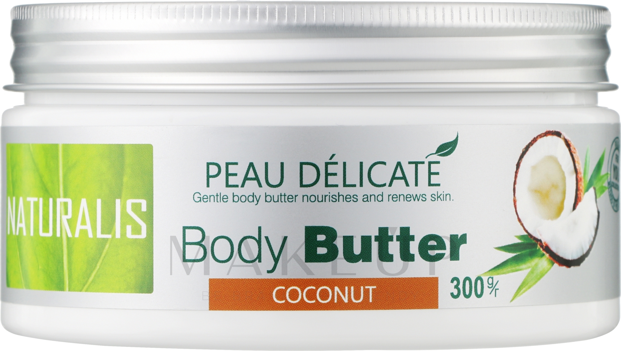 Körperöl - Naturalis Peau Delicate Coconut Body Butter — Bild 300 g