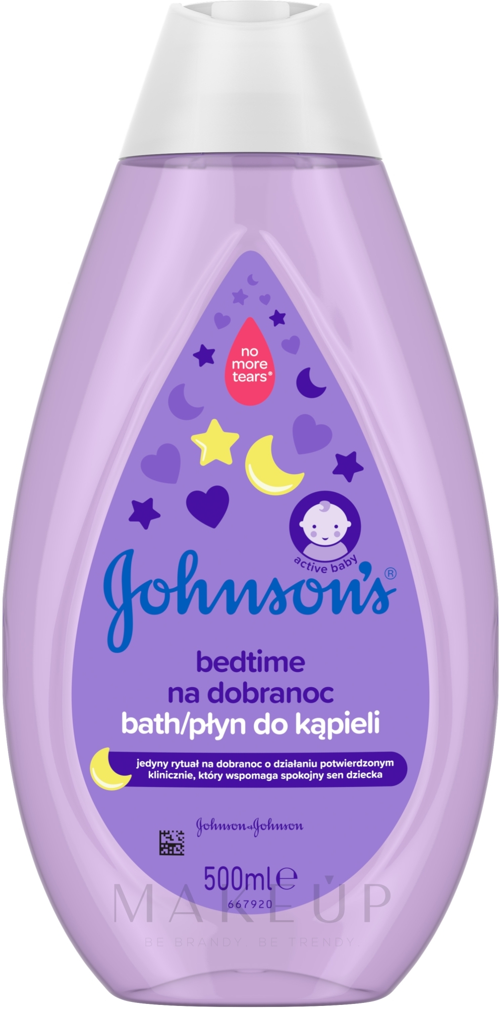 Beruhigendes Schaumbad für Kinder vor dem Schlafen - Johnson’s Baby Bath Bedtime — Foto 500 ml