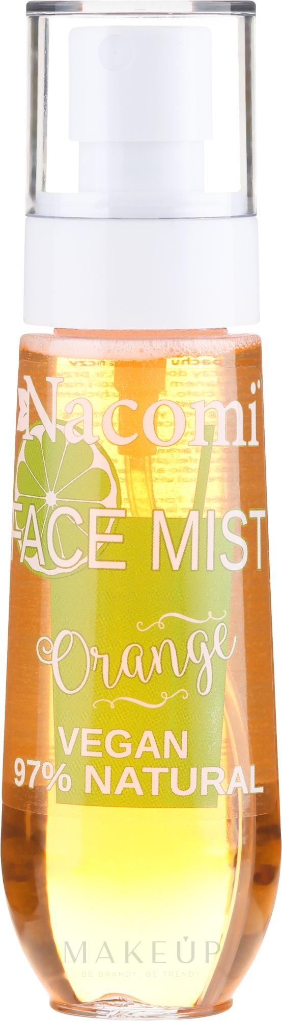 Gesichtsspray mit Orangenduft - Nacomi Face Mist Orange — Bild 80 ml