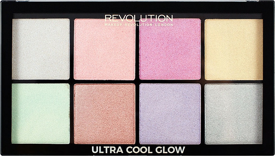Highlighter-Palette - Makeup Revolution Ultra Cool Glow