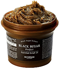 Gesichtspeeling mit schwarzem Zucker - SkinFood Black Sugar Perfect Essential Scrub 2X — Foto N2