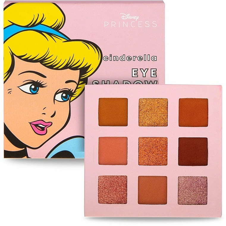 Lidschattenpalette Aschenputtel - Mad Beauty Disney POP Princess Mini Cinderella Eyeshadow Palette — Bild N2
