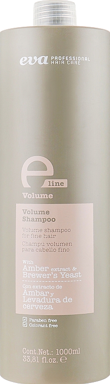 Haarshampoo für mehr Volumen - Eva Professional E-line Volume Shampoo — Bild N2