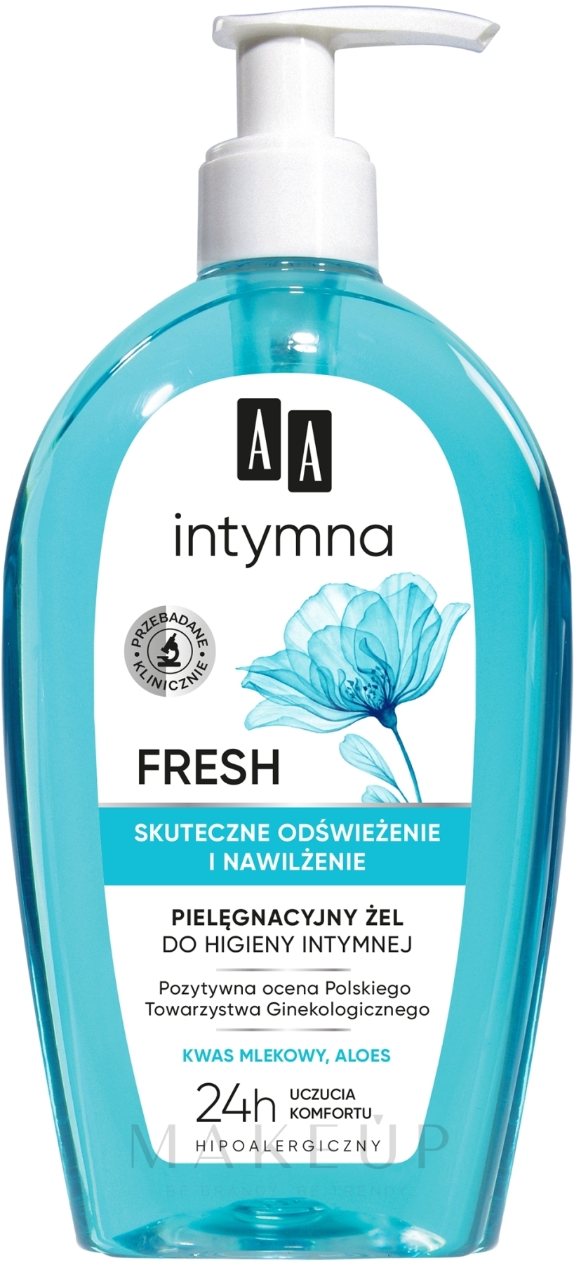 Hypoallergenes Gel für Intimhygiene Fresh - AA Intymna Fresh Gel — Bild 300 ml
