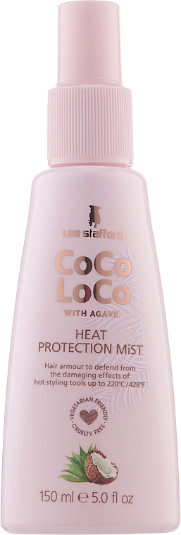 Schützendes Haarspray - Lee Stafford Coco Loco With Agave Heat Protection Mist — Bild N1