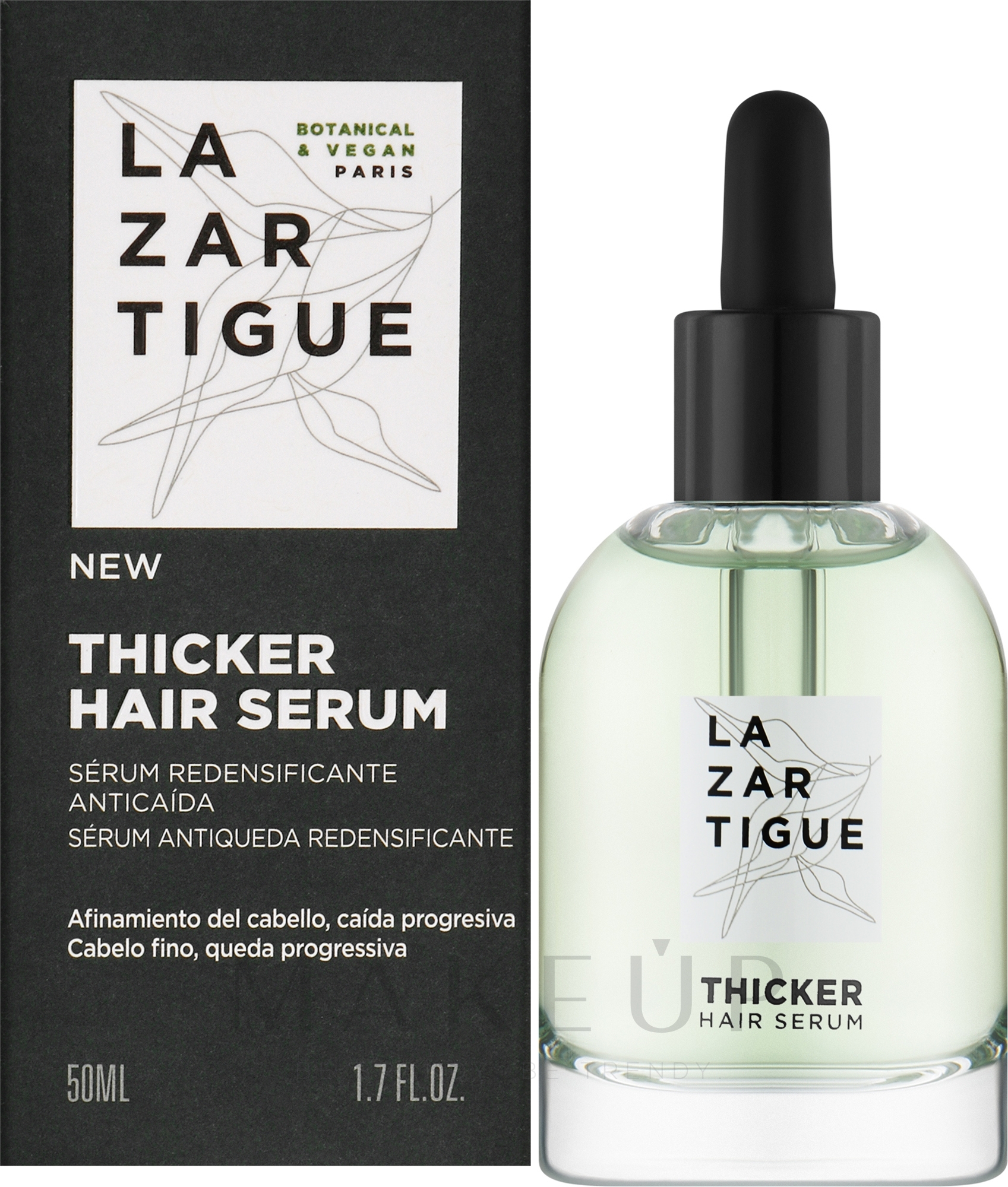 Serum für das Haar - Lazartigue Thicker Hair Densifying Serum — Bild 50 ml
