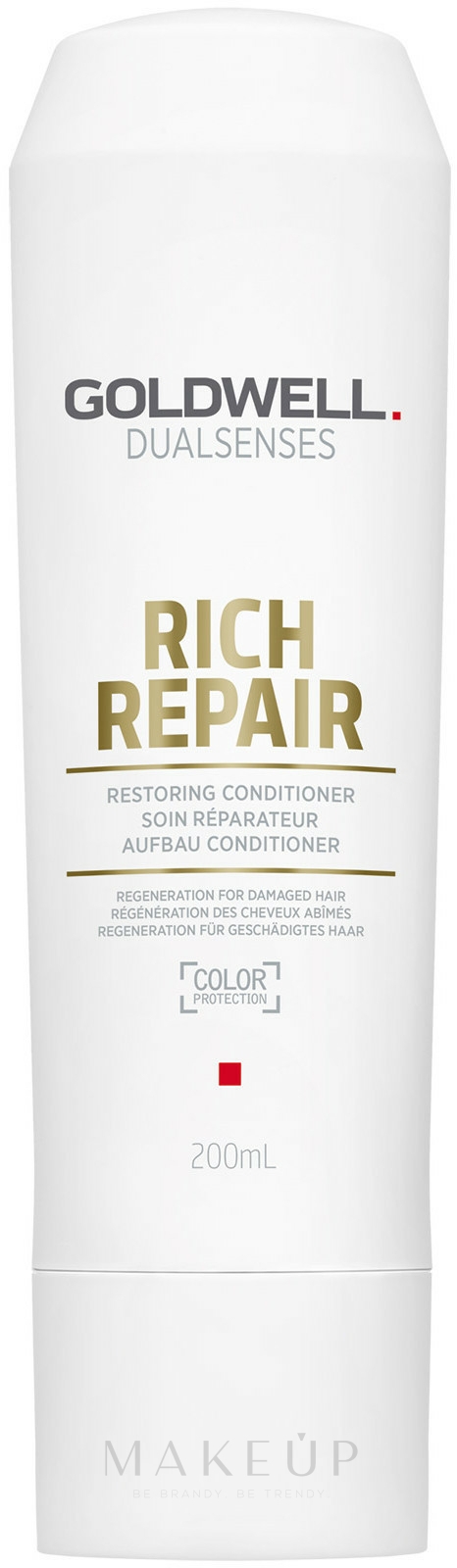 Haarspülung "Rich Repair" für trockenes, geschädigtes und gestresstes Haar - Goldwell Dualsenses Rich Repair Restoring Conditioner — Foto 200 ml