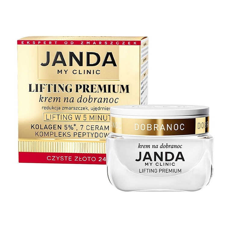 Nachtcreme für das Gesicht - Janda My Clinic Lifting Premium Night Cream  — Bild N1