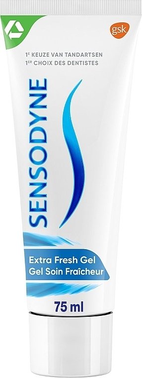 Paste-Gel für empfindliche Zähne - Sensodyne Extra Fresh Gel — Bild N1