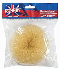 Düfte, Parfümerie und Kosmetik Haardonut 8,5x3,5 cm beige - Ronney Professional Hair Bun 048