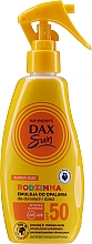 Düfte, Parfümerie und Kosmetik Sonnenschutzlotion für Kinder SPF50 - Dax Sun Family SPF 50