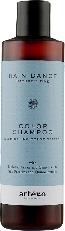 Tiefenreinigendes Shampoo für coloriertes Haar mit Arganöl und Seidenprotein - Artego Rain Dance Color Shampoo — Bild N1