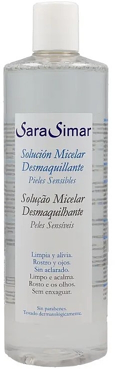 Mizellenwasser - Sara Simar Micellar Solution Make-up Remover — Bild N1