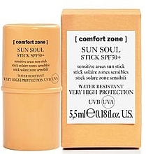 Sonnenschutz-Gesichtsstick für empfindliche Hautpartien SPF 50+ - Comfort Zone Sun Soul Stick SPF50+ — Bild N2