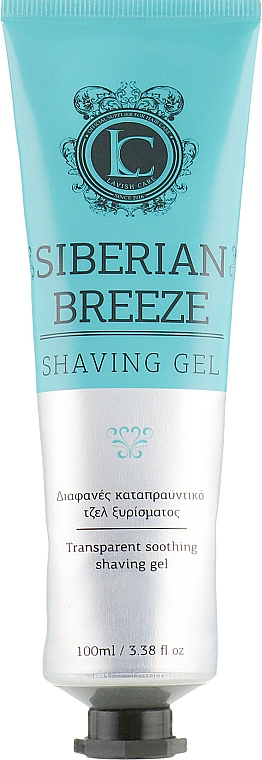 Beruhigendes Rasiergel - Lavish Care Siberian Breeze Shaving Gel — Bild N1