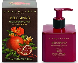 Düfte, Parfümerie und Kosmetik L'Erbolario Pomegranate - Körper- und Handcreme