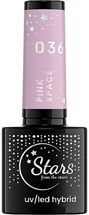 Hybrid-Nagellack - Stars from The Stars Pink Space UV/LED Hybrid — Bild N1