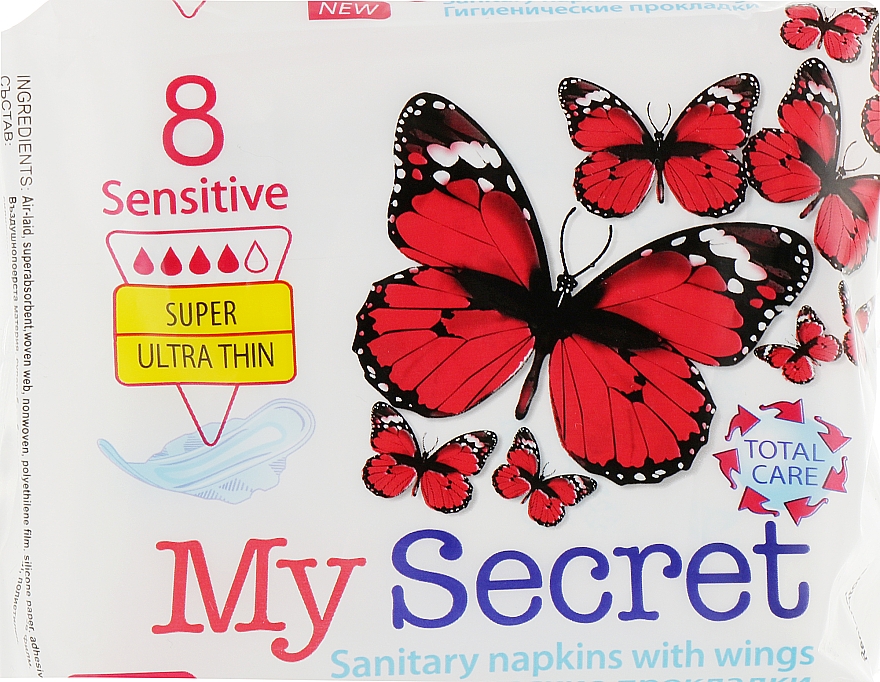 Damenbinden Sensitive Super Ultra Thin - My Secret — Bild N1