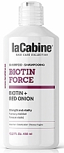 Shampoo gegen Haarausfall - La Cabine Biotin Force Biotin + Red Onion Shampoo — Bild N1